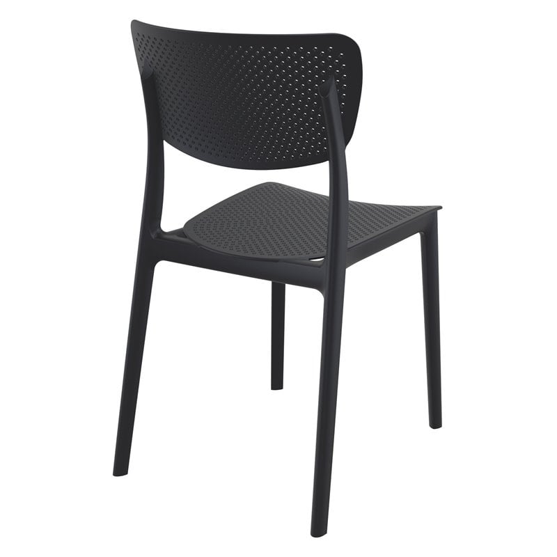 Compamia Lucy Dining Chair in Black Finish