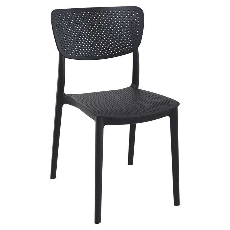 Compamia Lucy Dining Chair in Black Finish