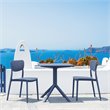 Compamia Lucy Dining Chair in Dark Gray Finish