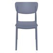 Compamia Lucy Dining Chair in Dark Gray Finish