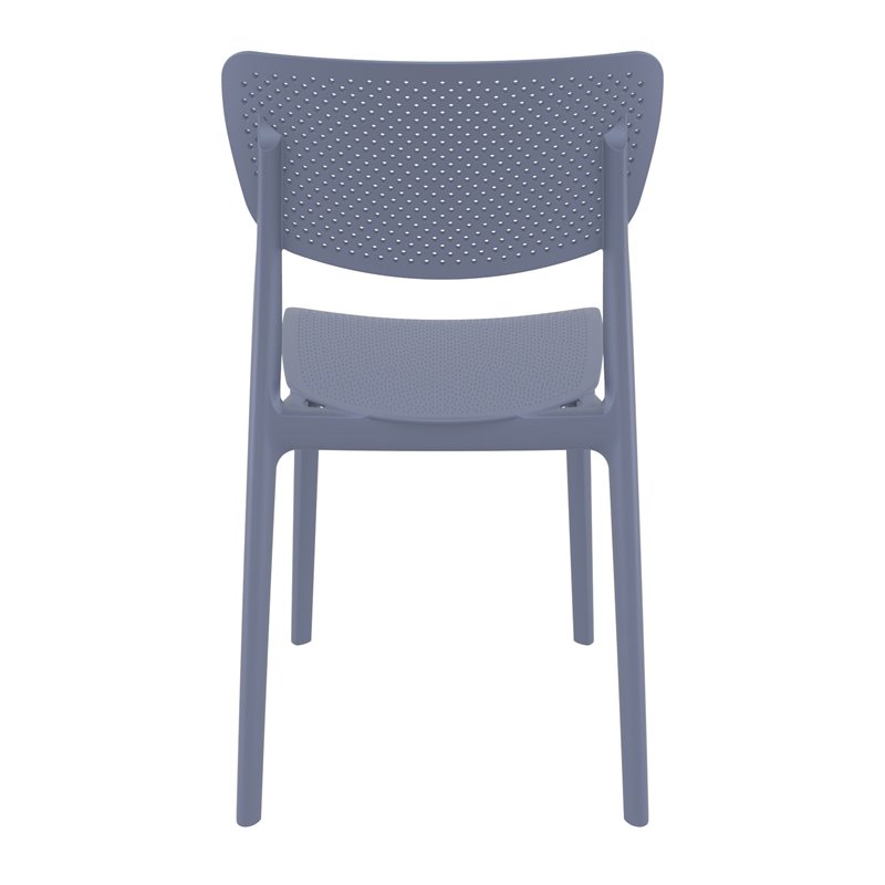 Compamia Lucy Dining Chair in Dark Gray Finish