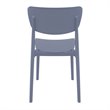 Compamia Lucy Dining Chair in Dark Gray Finish