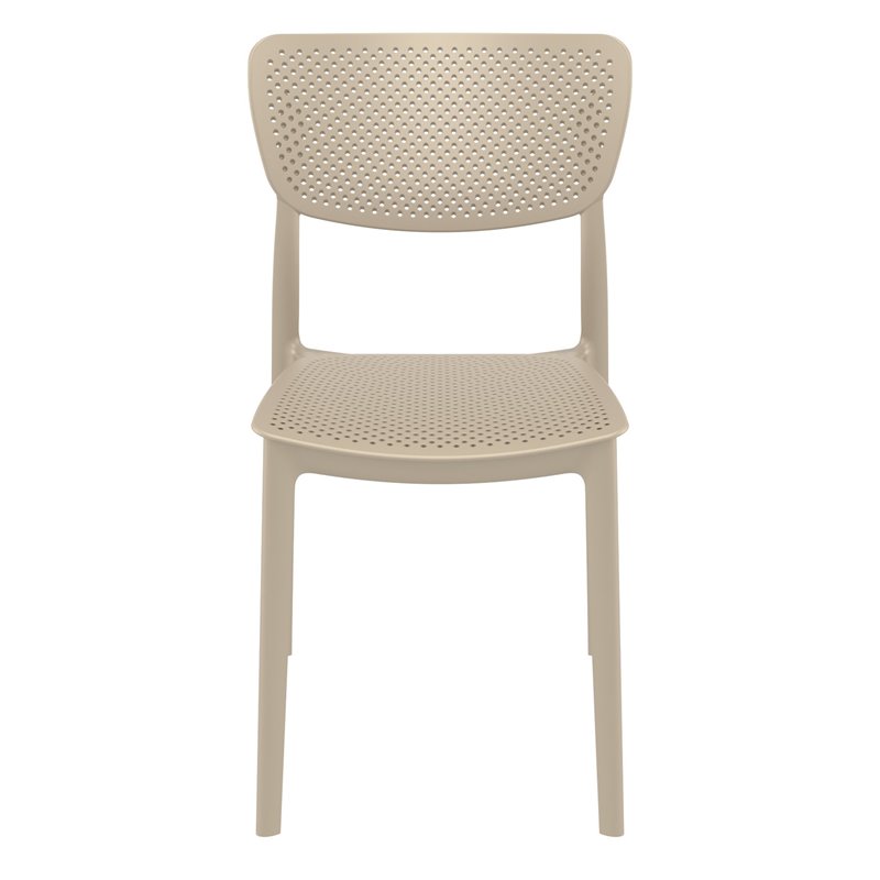 Compamia Lucy Dining Chair in Taupe Finish