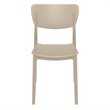 Compamia Lucy Dining Chair in Taupe Finish