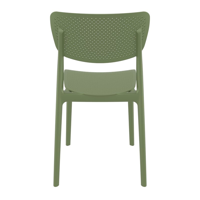 Compamia Lucy Dining Chair in Olive Green Finish