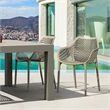 Compamia Air XL 5 Piece Extension Dining Set in Taupe