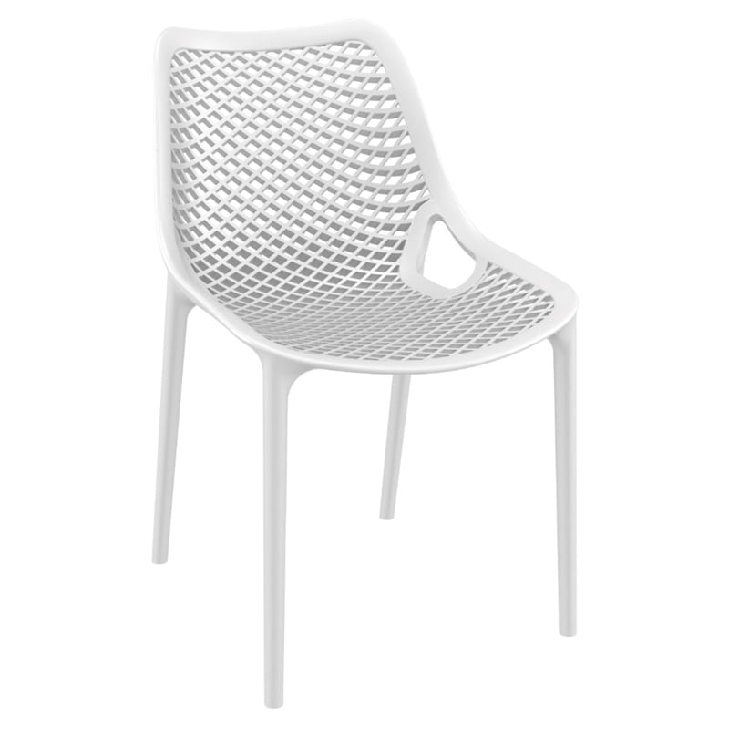 Compamia Air Bistro Set 3 Piece in White Finish