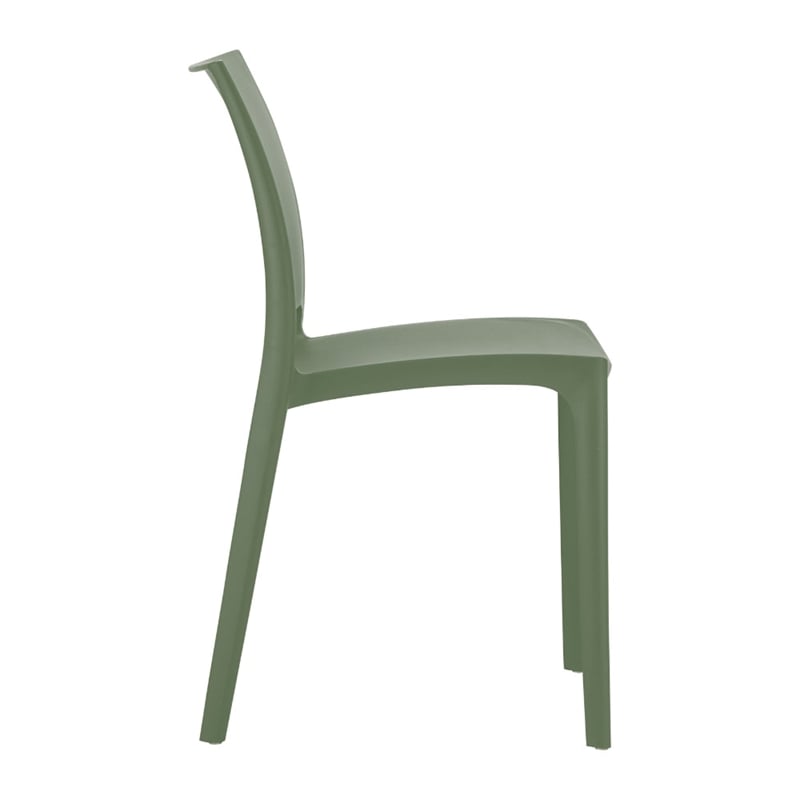 Maya Dining Chair Olive Green