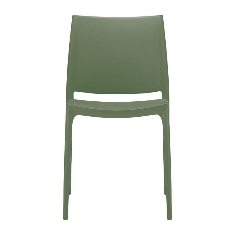 Maya Dining Chair Olive Green