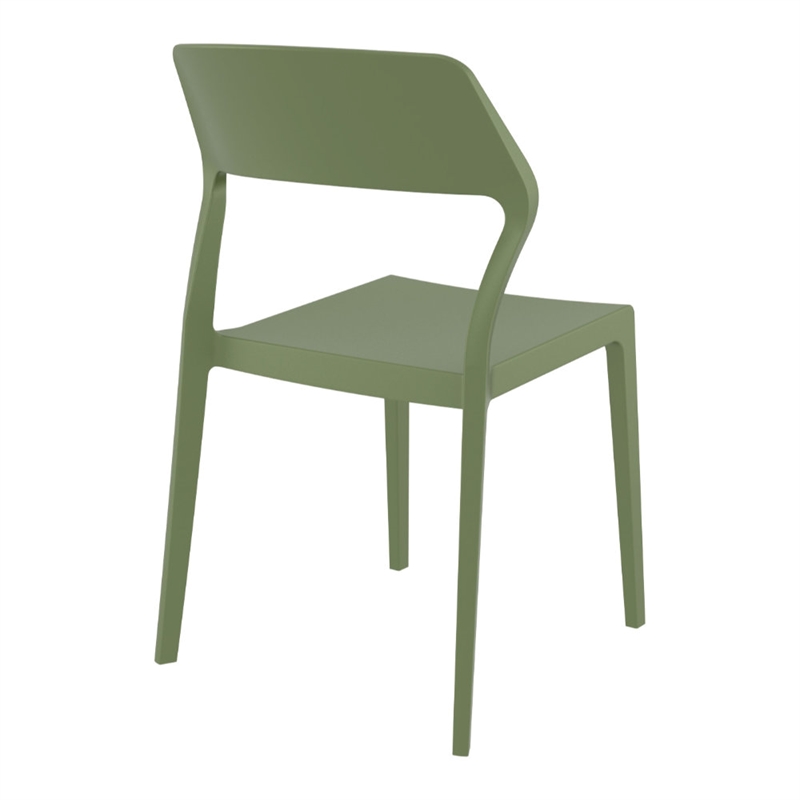 Snow Dining Chair Olive Green