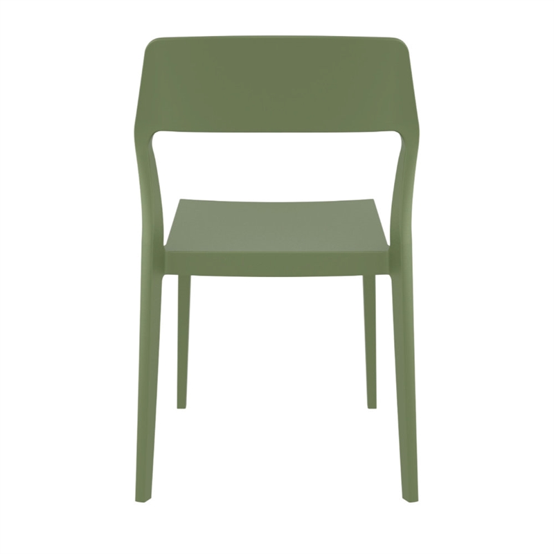 Snow Dining Chair Olive Green