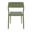 Snow Dining Chair Olive Green