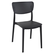 Compamia Lucy Outdoor Bistro Set 3 Piece with 27 inch Table Top Black