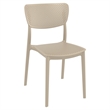 Compamia Lucy Outdoor Bistro Set 3 Piece with 27 inch Table Top Taupe