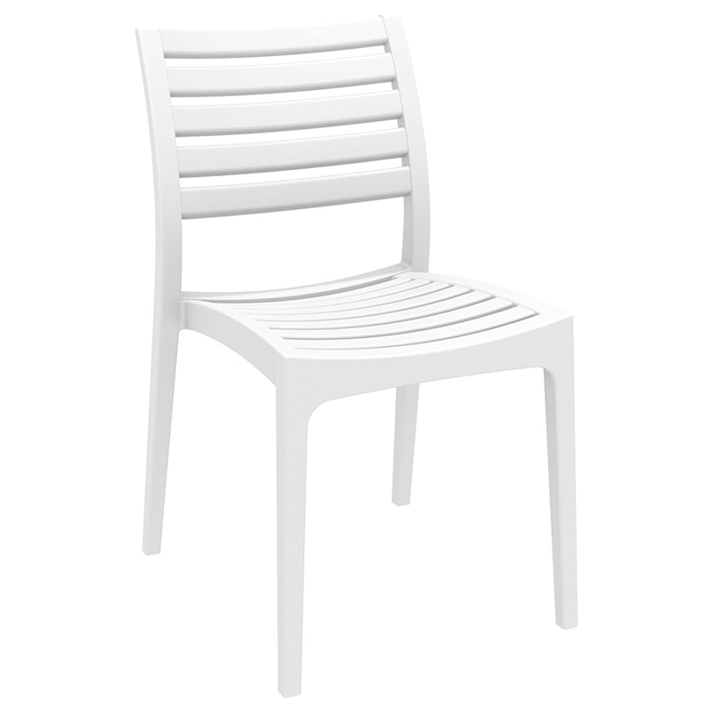 Compamia Ares Dining Set with 2 Chairs White