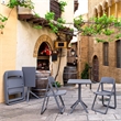 Dream Folding Outdoor Chair Dark Gray