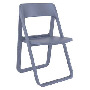 compamia dream commercial grade folding resin outdoor chair