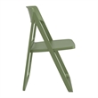 Compamia Dream Commercial Grade Folding Resin Outdoor Chair Olive Green