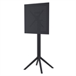 Compamia Sky Air Square Bar Set with 2 Barstools Black