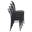 Compamia Marie Resin Outdoor Chair Black