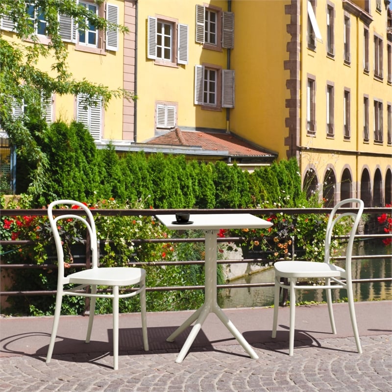 Compamia Marie Resin Outdoor Chair White