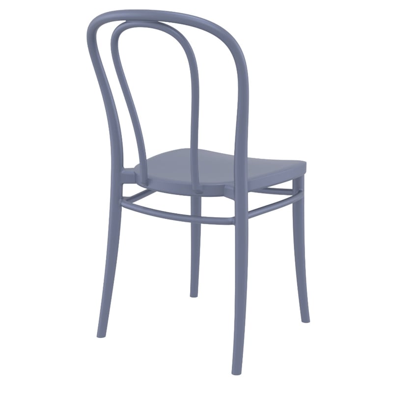 Compamia Victor Resin Outdoor Chair Dark Gray