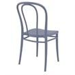 Compamia Victor Resin Outdoor Chair Dark Gray