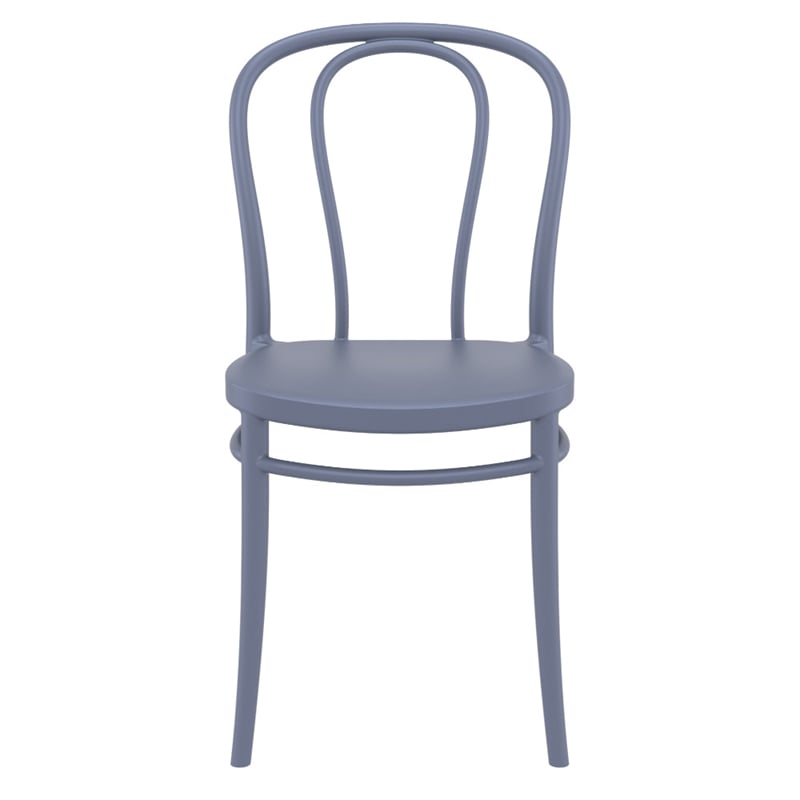 Compamia Victor Resin Outdoor Chair Dark Gray