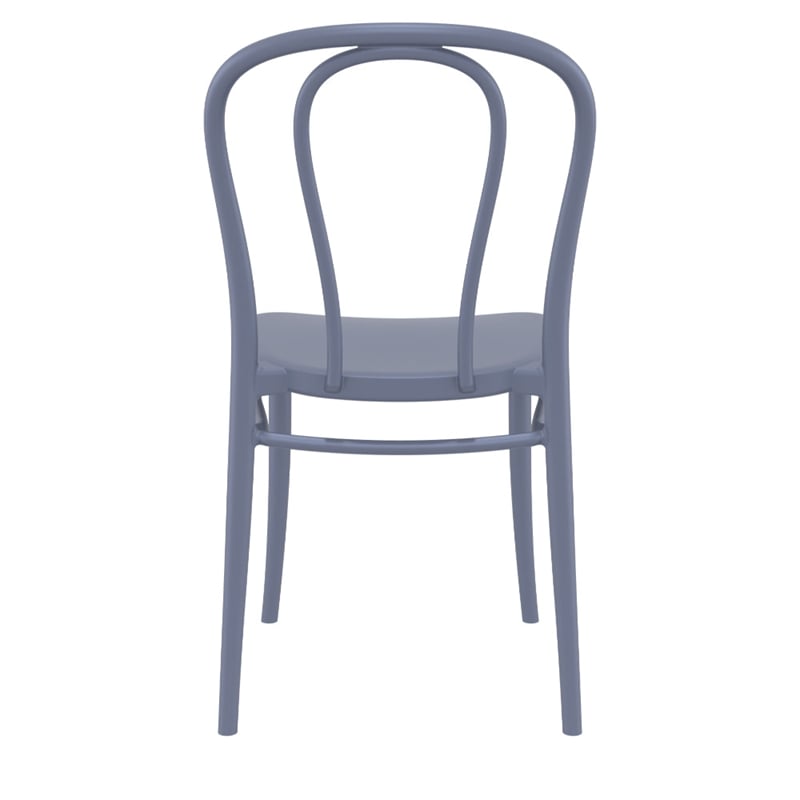 Compamia Victor Resin Outdoor Chair Dark Gray