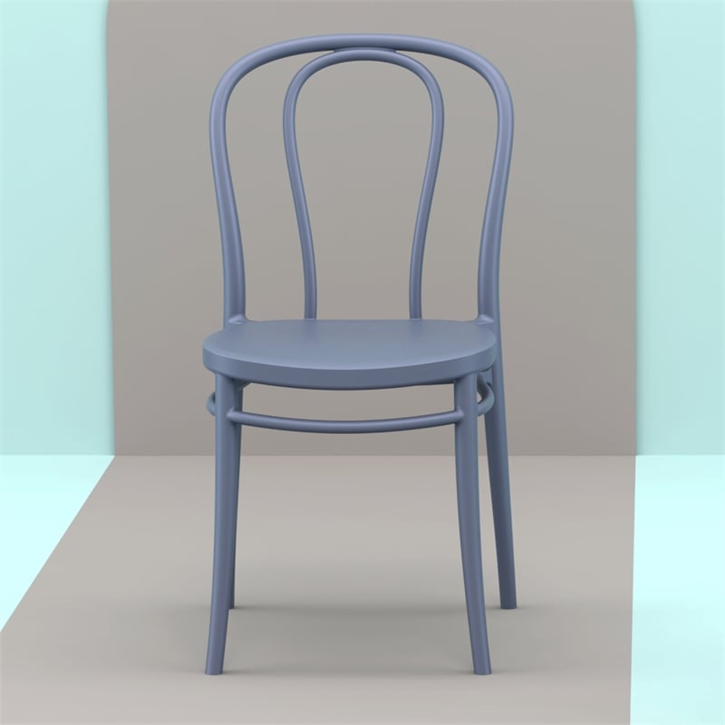 Compamia Victor Resin Outdoor Chair Dark Gray