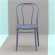 Compamia Victor Resin Outdoor Chair Dark Gray