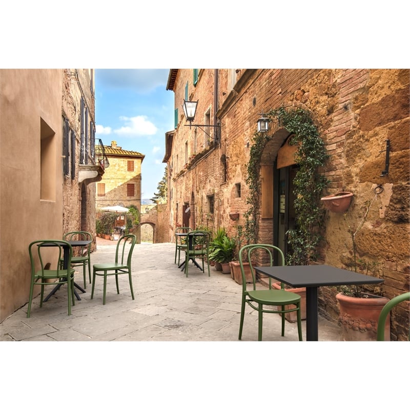 Compamia Victor Resin Outdoor Chair Olive Green