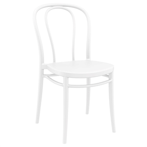 Compamia Victor Resin Outdoor Chair White