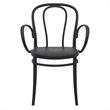 Compamia Victor XL Resin Outdoor Arm Chair Black