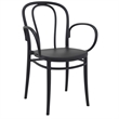 Compamia Victor XL Resin Outdoor Arm Chair Black