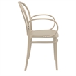 Compamia Victor XL Resin Outdoor Arm Chair Taupe