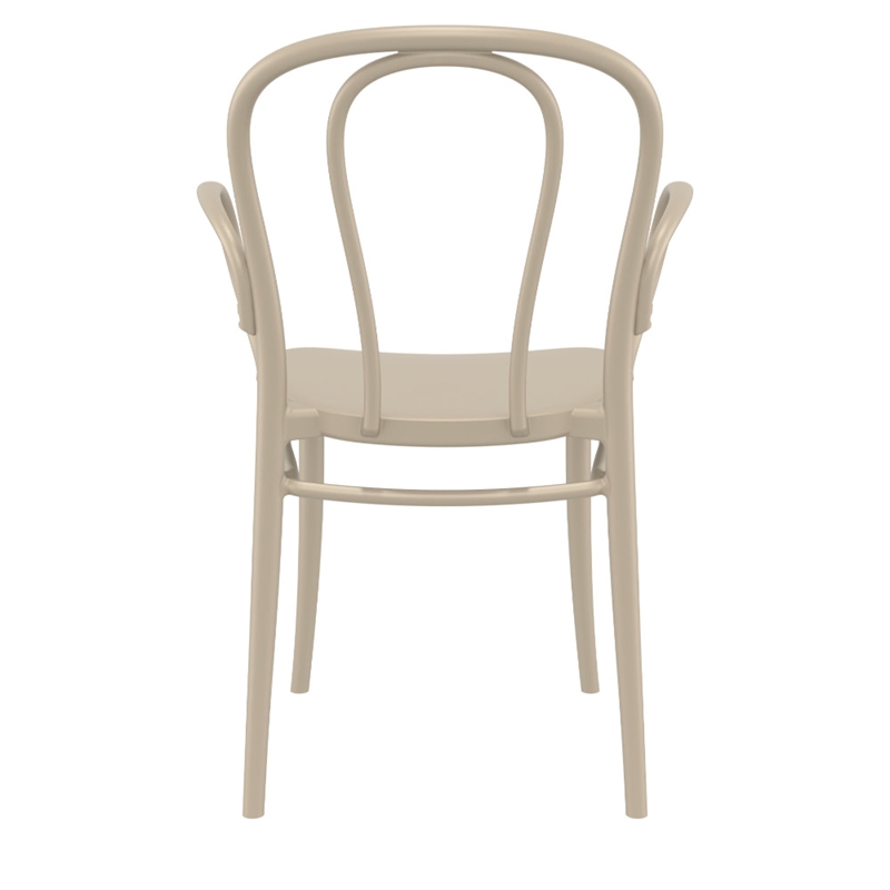 Compamia Victor XL Resin Outdoor Arm Chair Taupe