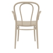 Compamia Victor XL Resin Outdoor Arm Chair Taupe