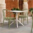 Compamia Victor XL Resin Outdoor Arm Chair Olive Green