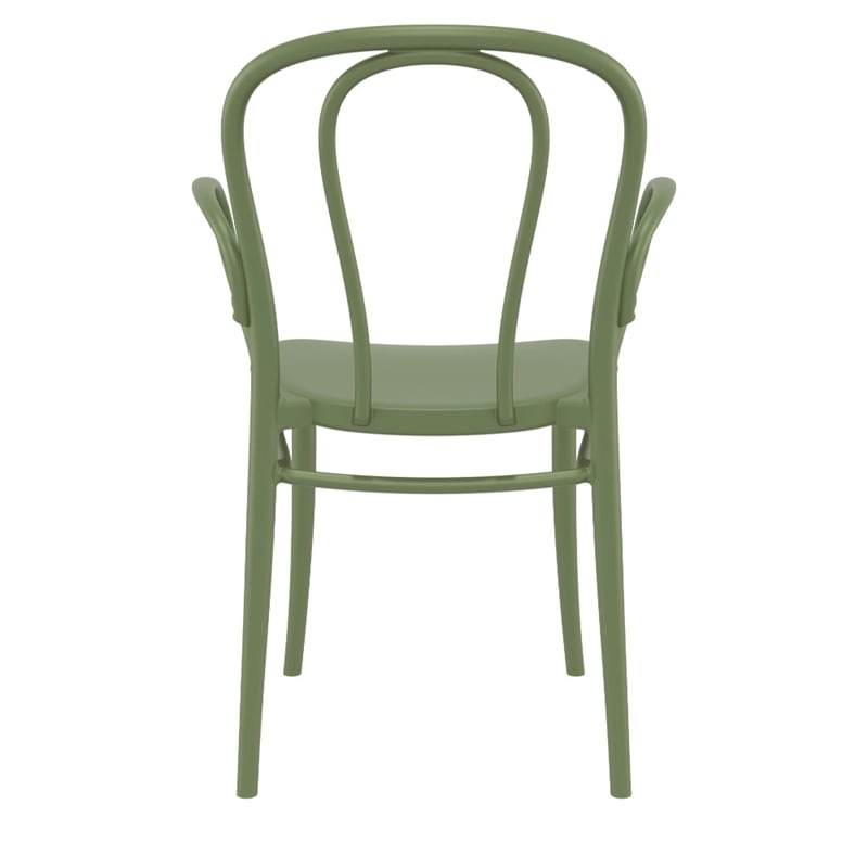 Compamia Victor XL Resin Outdoor Arm Chair Olive Green