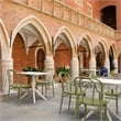 Compamia Victor XL Resin Outdoor Arm Chair Olive Green