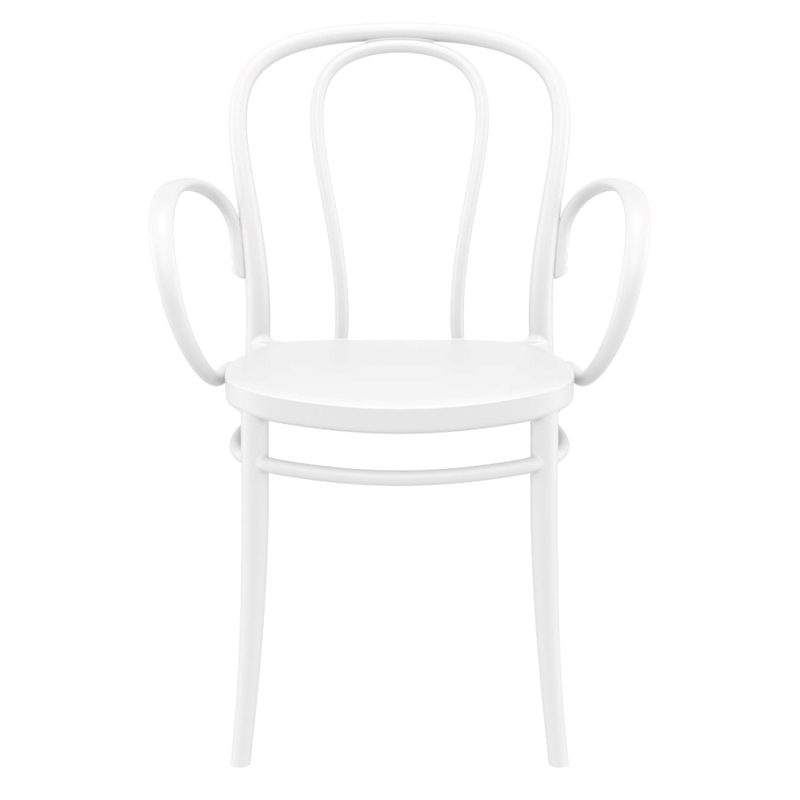 Compamia Victor XL Resin Outdoor Arm Chair White