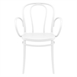 Compamia Victor XL Resin Outdoor Arm Chair White