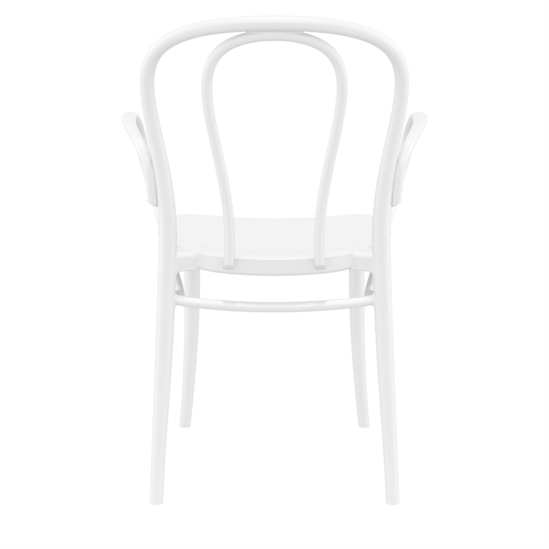 Compamia Victor XL Resin Outdoor Arm Chair White