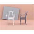 Compamia Victor XL Resin Outdoor Arm Chair White