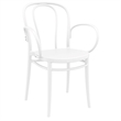Compamia Victor XL Resin Outdoor Arm Chair White