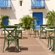 Compamia Cross Resin Outdoor Chair Olive Green