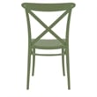 Compamia Cross Resin Outdoor Chair Olive Green