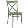 Compamia Cross Resin Outdoor Chair Olive Green