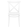 Compamia Cross Resin Outdoor Chair White
